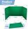 4E's Novelty Plastic Desk Dividers for Students - Pack of 20 - Bulk Colored Desk Privacy Panel - Plastic Classroom Dividers, Testing Dividers for Classrooms, Easy-to-Clean Durable, with Labels